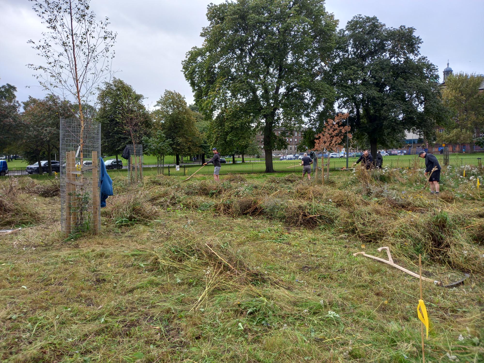 TCV group of volunteers