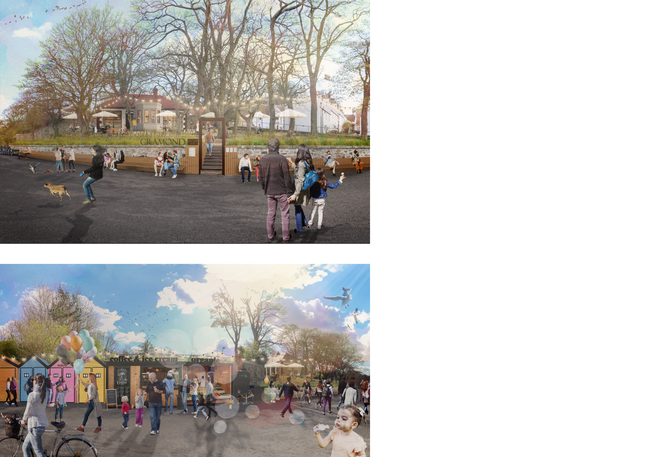 Cramond Promenade, potential for new commercial offering and improved accessibility