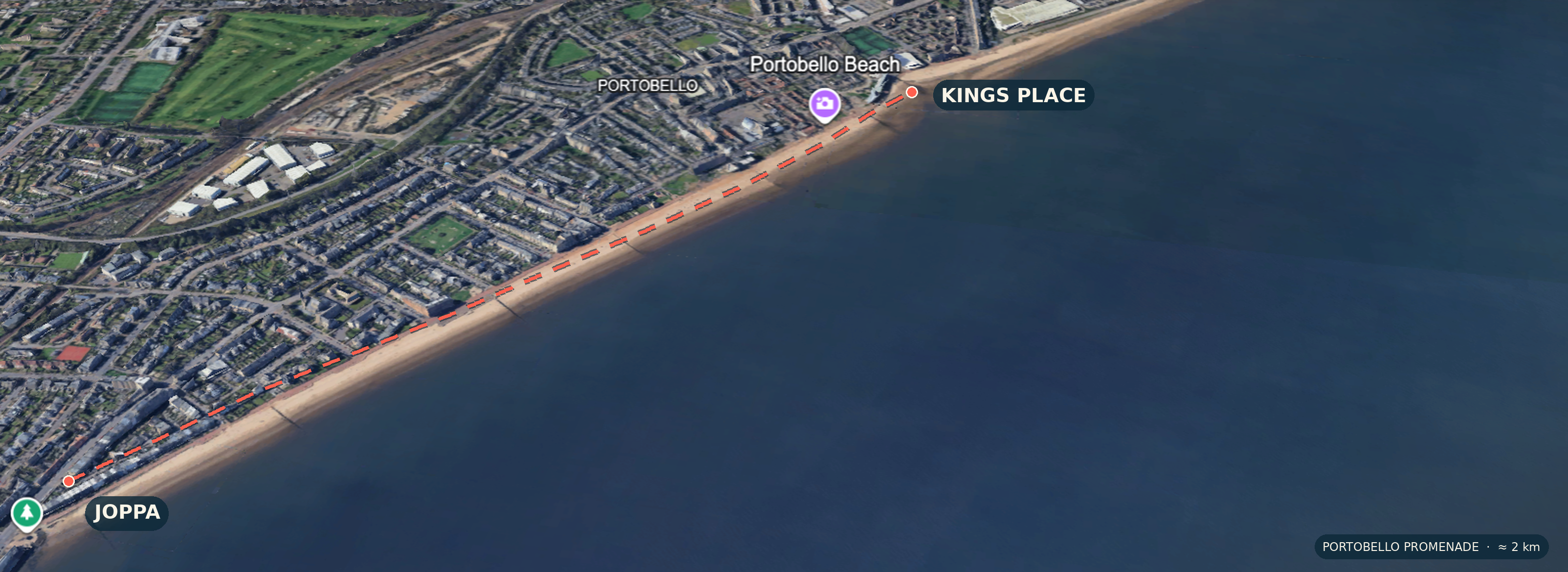 Portobello project map